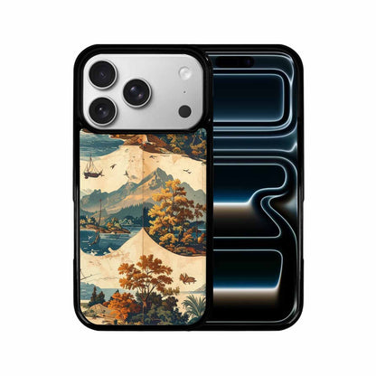 iPhone 17 Pro Case — Vintage Travel Artwork Pattern Retro Vintage, Custom Designed Case Cover
