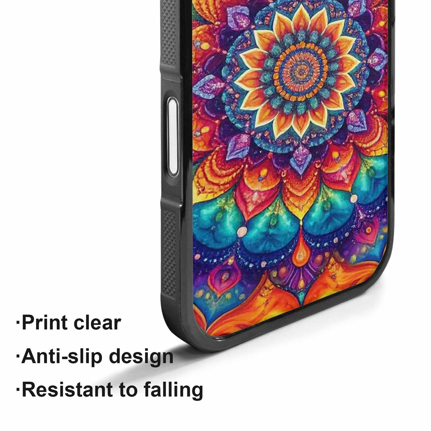 iPhone 17 Case — Tie Dye Mandala Art Tie Dye, Custom Phone Case