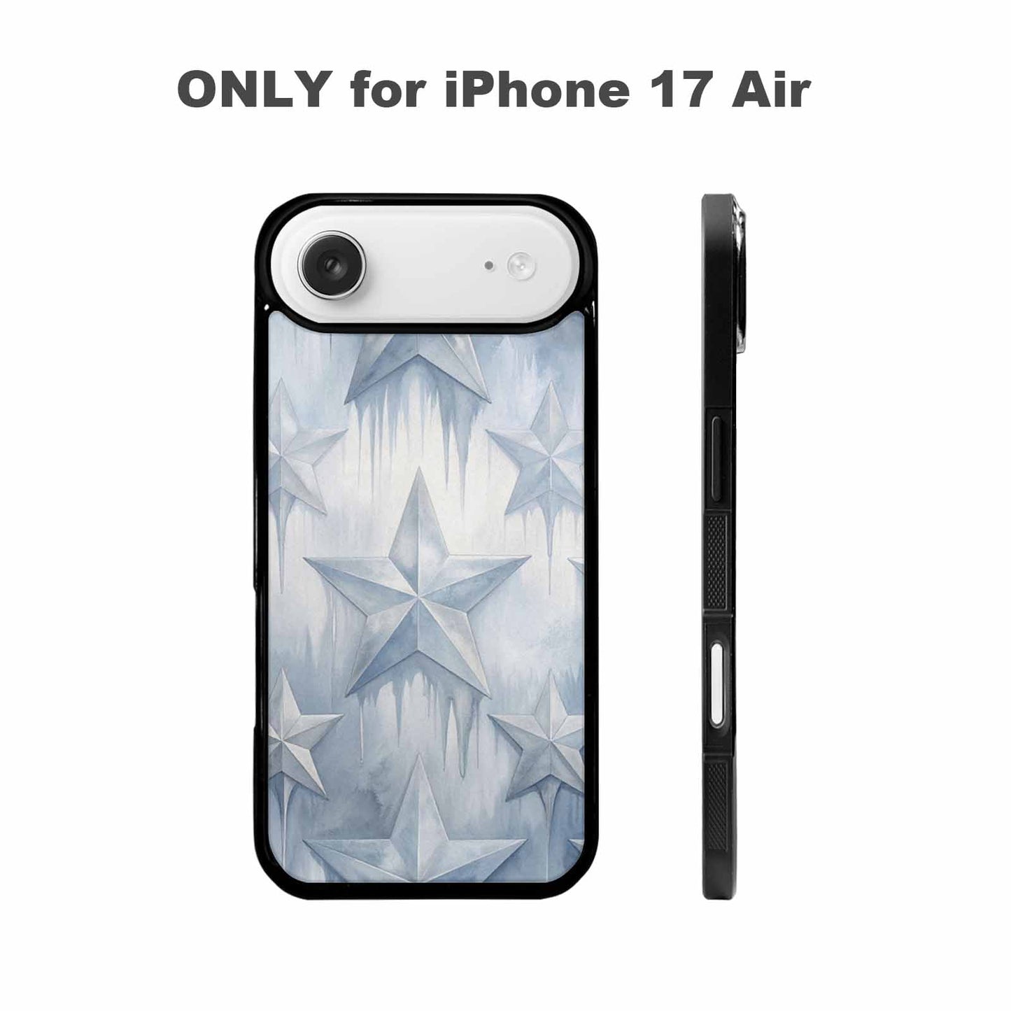 iPhone 17 Air Case — Seamless Tileable Pattern Of Overlapping Galaxy, Custom Printed Phone Case