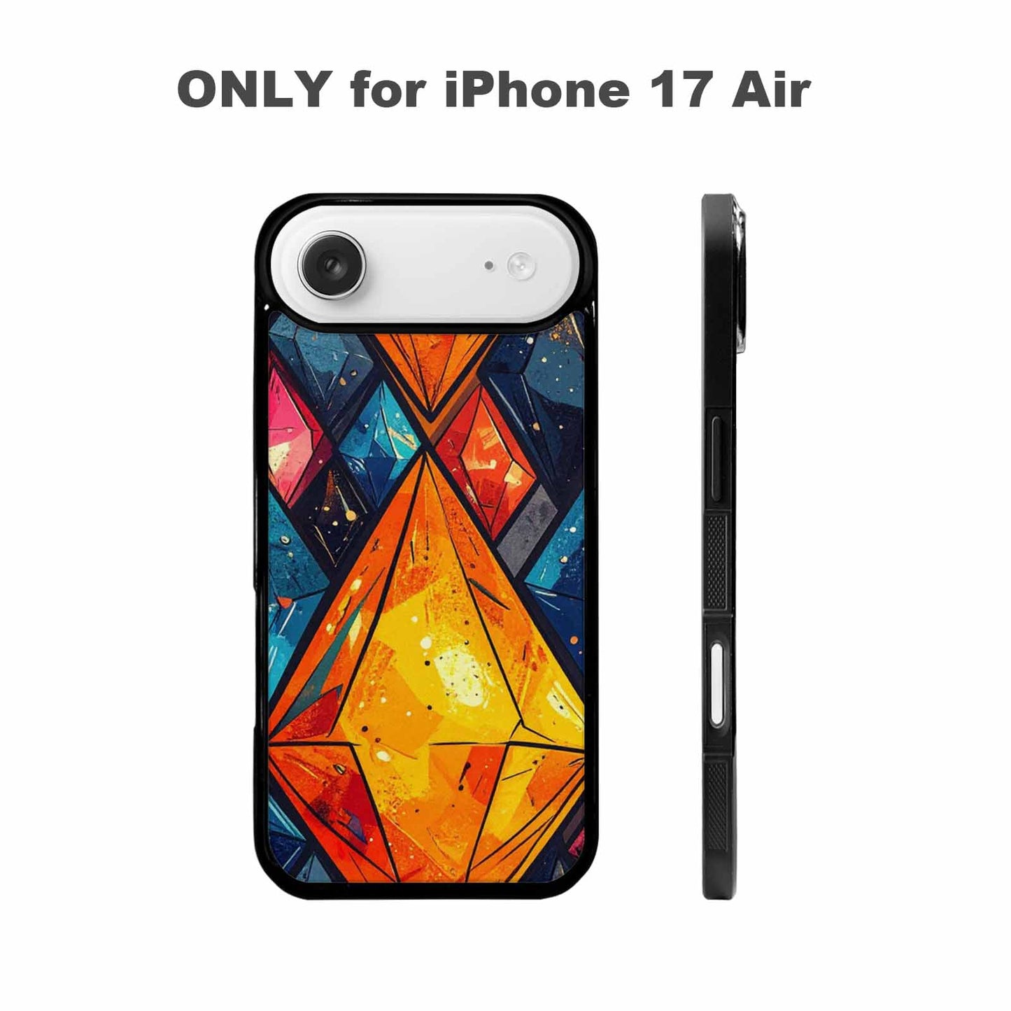 iPhone 17 Air Case — Vintage Summer Diamond Retro Vintage, Custom Art Phone Cover