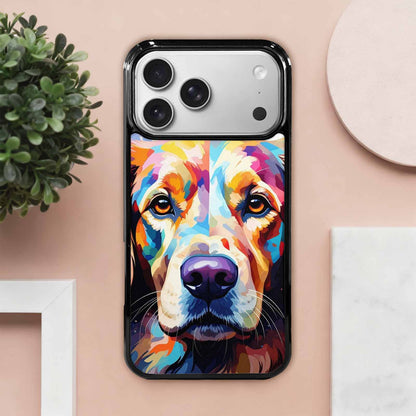 iPhone 17 Pro Max Case — Golden Retriever Watercolor Art Watercolor Abstract, Unique Phone Case Design