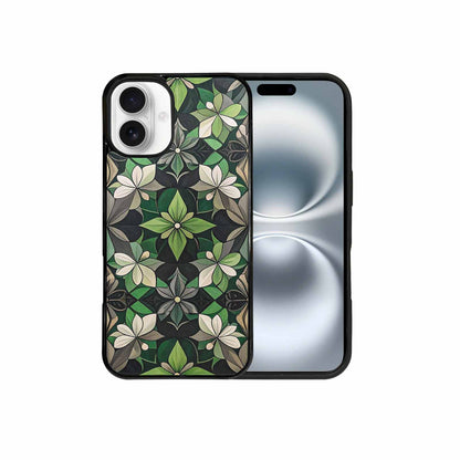 iPhone 16 Plus Case — Aromantic Flag Color Theme Small Rainbow, Custom Designed Case Cover