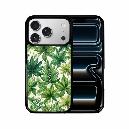 iPhone 17 Pro Case — Small Seven Point Palmate Leaf Floral, Custom Designed Case Cover