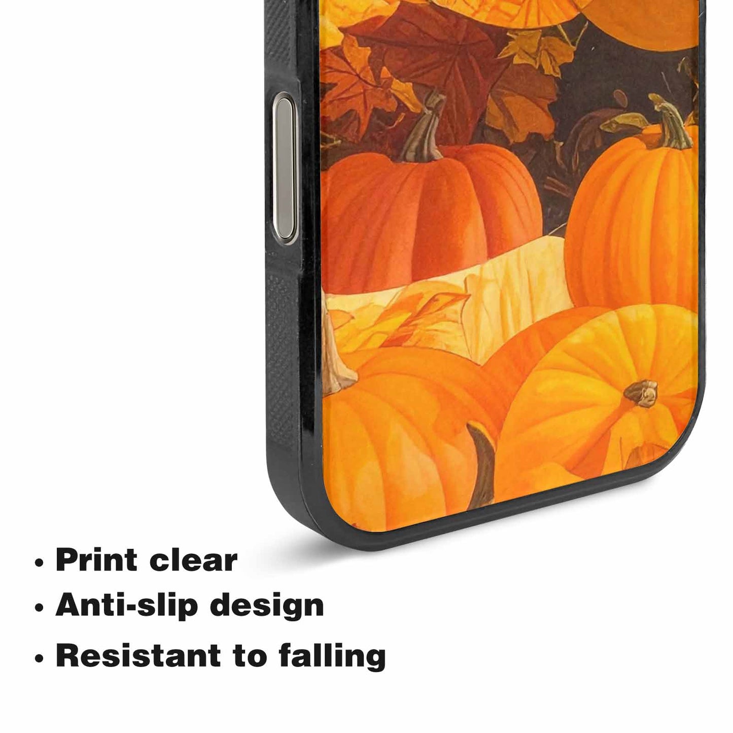 iPhone 16 Pro Case — Autumn Pumpkin Patch Autumn Pumpkin Patch, Custom Made Phone Cover