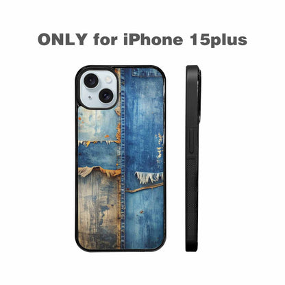 iPhone 15 Plus Case — Curve The Ripping Demin Tectures For, Custom Printed Phone Case