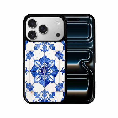iPhone 17 Pro Case — Talavera Tile Floral, Custom Made Phone Cover