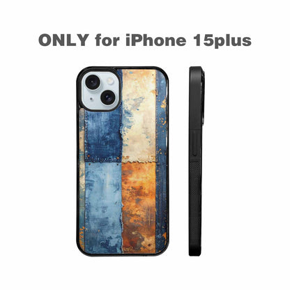 iPhone 15 Plus Case — Curve The Ripping Demin Tectures For, Customized Protective Case