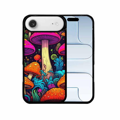 iPhone 17 Air Case — Psychedelic Mushroom Cartoon Pattern Cartoon Cute, Original Design Phone Case