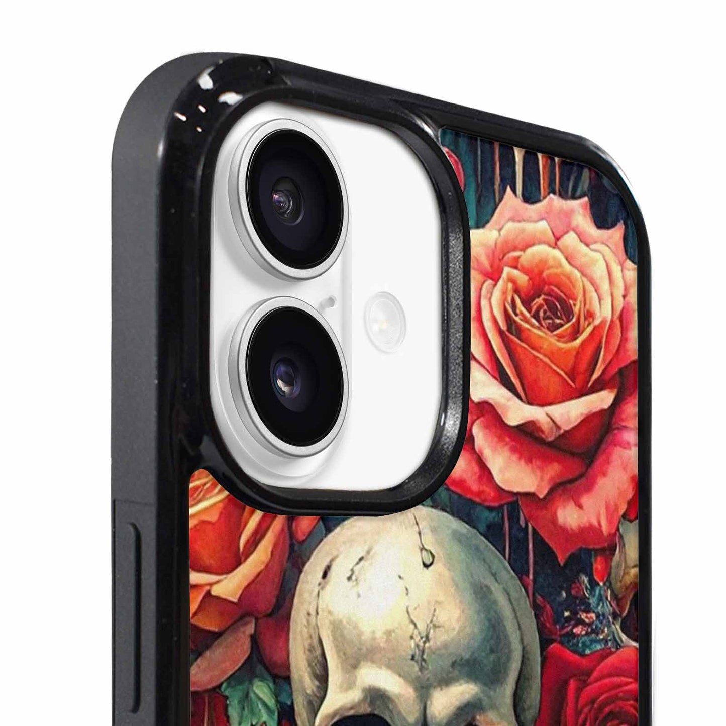 iPhone 17 Case — Skulls And Rosesmelting Skulls A Gothic, Custom Art Phone Cover