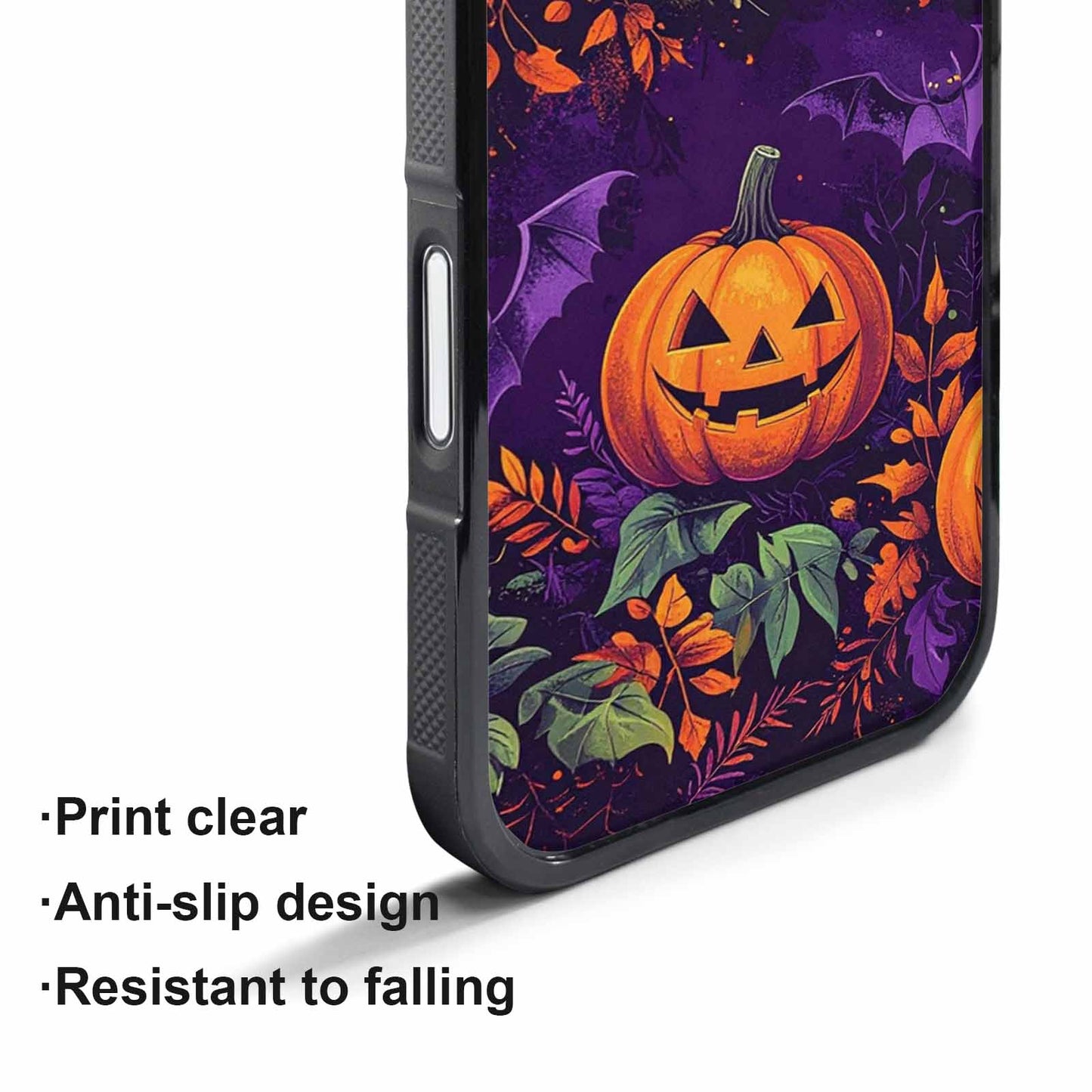 iPhone 17 Pro Case — Halloween Art Print Edge To Original, Custom Art Phone Cover
