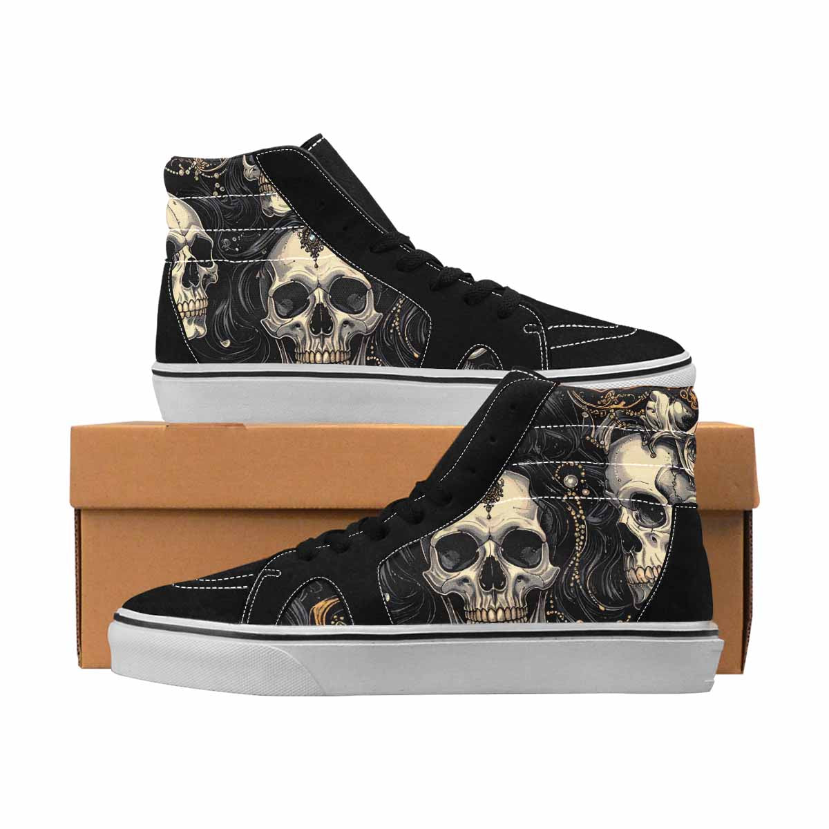 MEN'S Skull Dark Art Gothic Print 866 Ferion