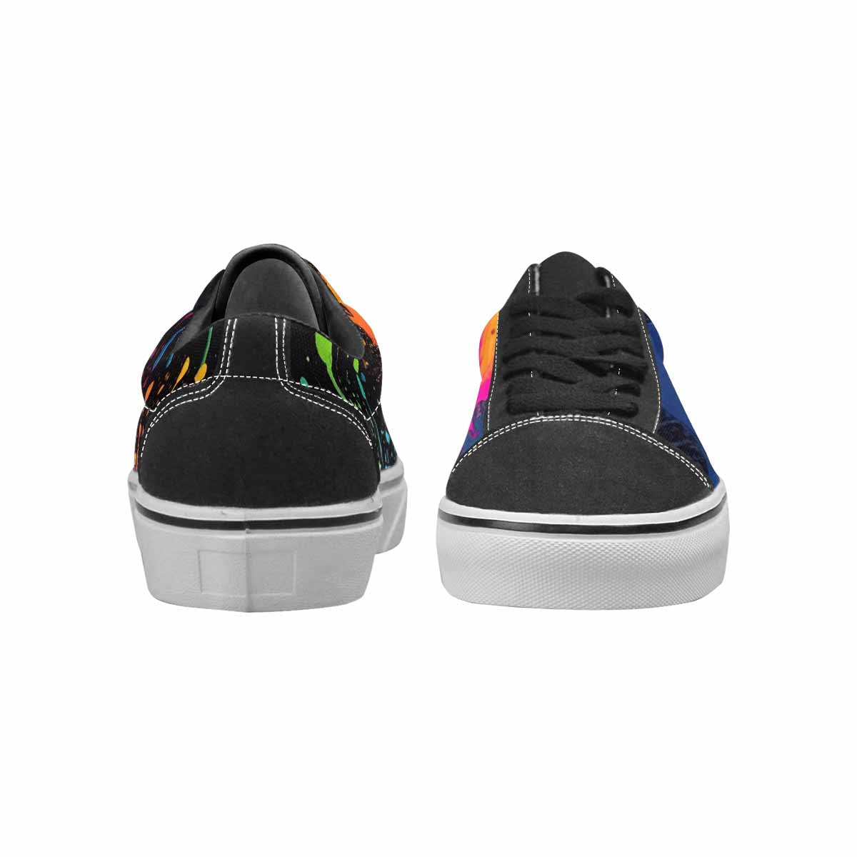 MEN'S Paint Splatter Canvas Lace-Up Aesthetic Shoes