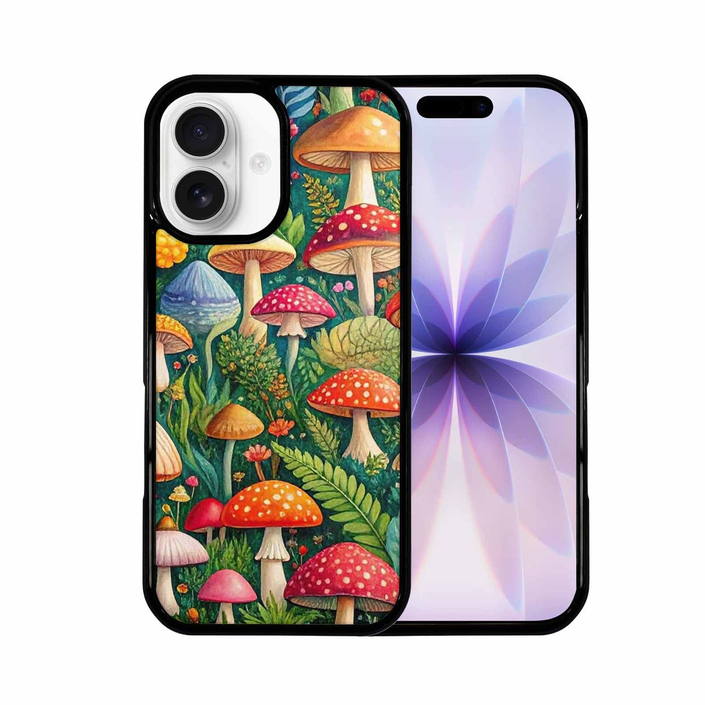 iPhone 17 Case — Mushrooms Botanicalmushrooms P Hh6 Floral, Custom Art Phone Cover