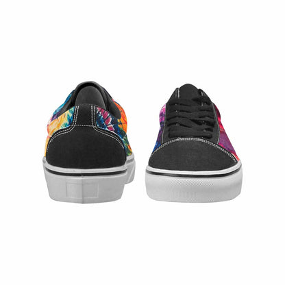 WOMEN'S Tie Lace-Up Canvas Dark Academia Sneakers