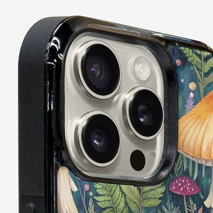 iPhone 15 Pro Max Case — Mushrooms Botanicalmushrooms P, Custom Printed Phone Case