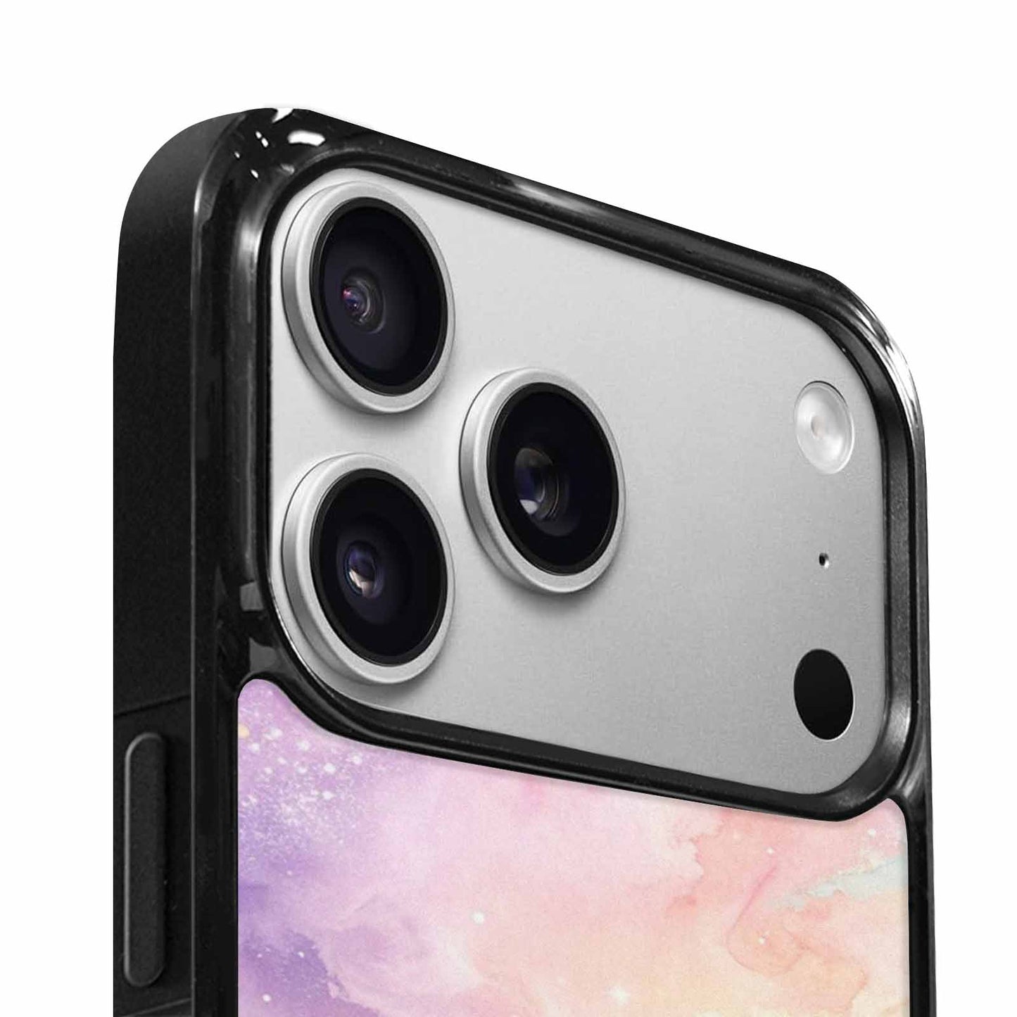 iPhone 17 Pro Case — Galaxy Texture In Soft Pastel Galaxy, Original Design Phone Case
