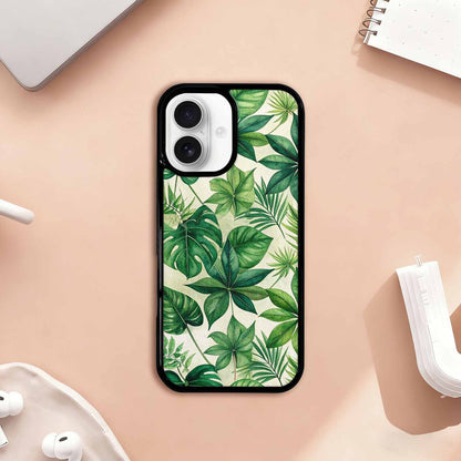 iPhone 17 Case — Small Seven Point Palmate Floral, Custom Print Case Cover