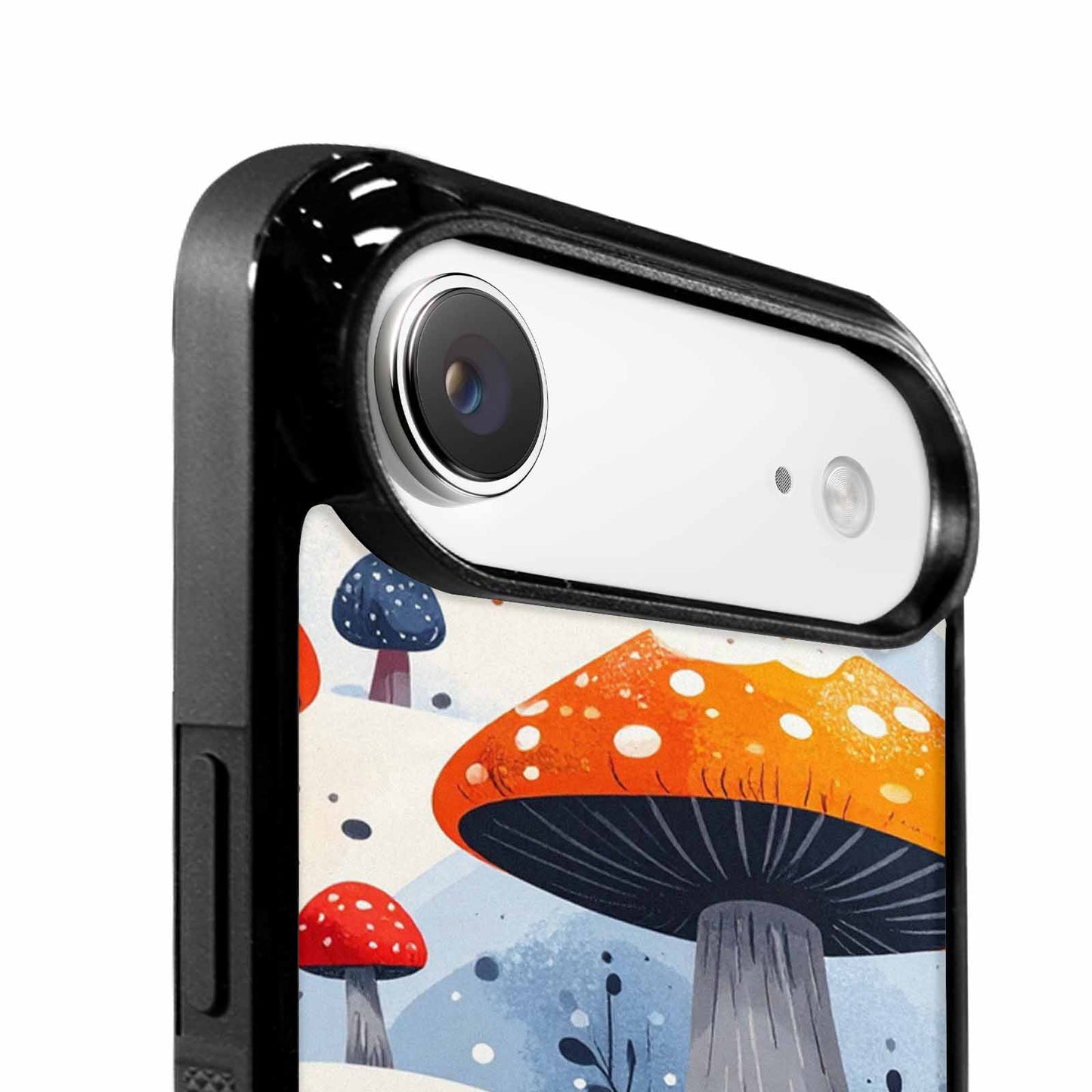 iPhone 17 Air Case — Vivid Winter Mushroom Seamless Cartoon Cute, Unique Phone Case Design