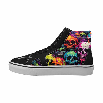 MEN'S 1000s Skulls Digital Camo High Top Canvas Dreamcore Custom Shoes