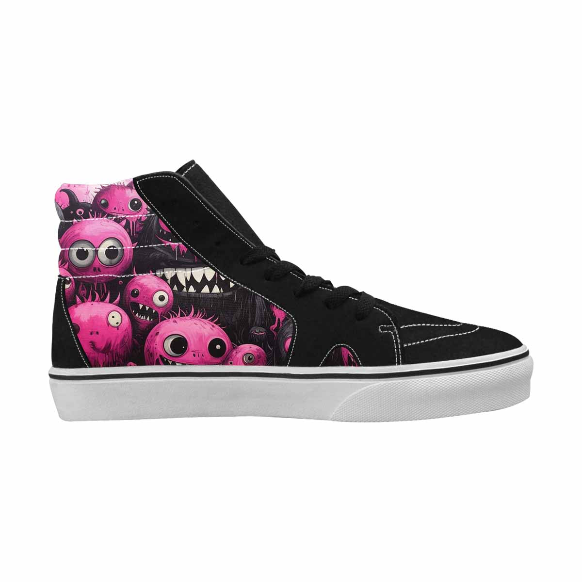 MEN'S Monsters (general) High Top Canvas Dark Academia Custom Sneakers