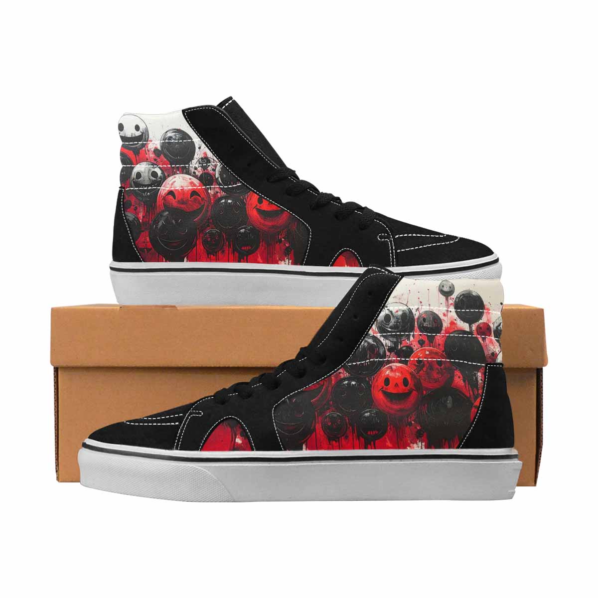 MEN'S Melting Moon Smiley Red I 2 Ferion