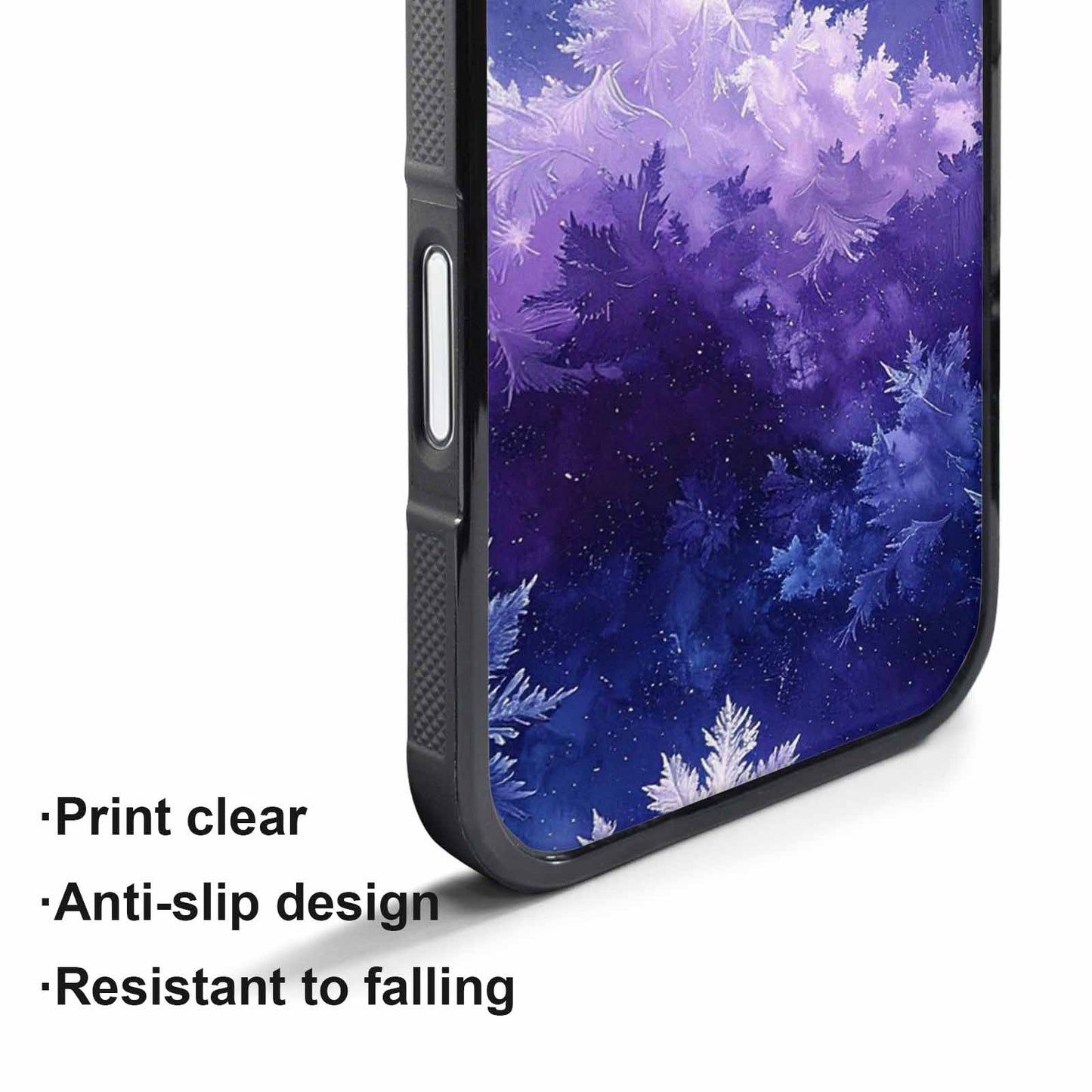 iPhone 17 Pro Case — Seamless Tileable Pattern Of Overlapping Galaxy, Custom Designed Case Cover