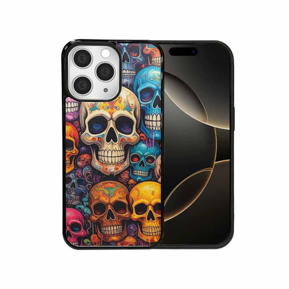 iPhone 15 Pro Max Case — Skulls General Skulls Pattern, Custom Phone Case
