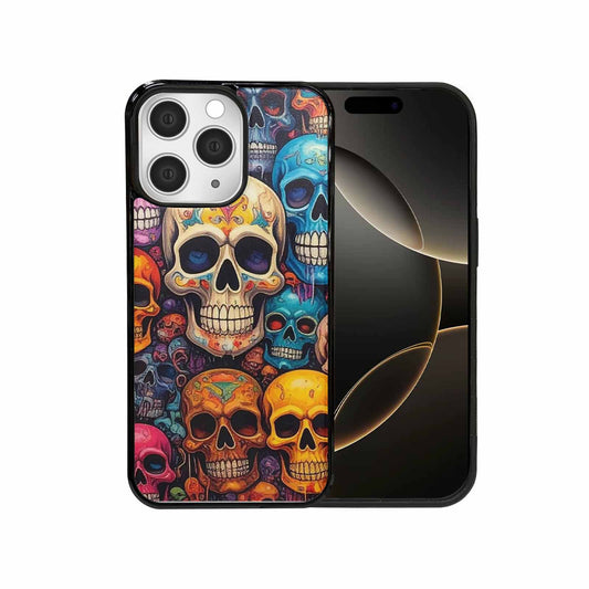 iPhone 15 Pro Max Case — Skulls General Skulls Pattern, Custom Phone Case