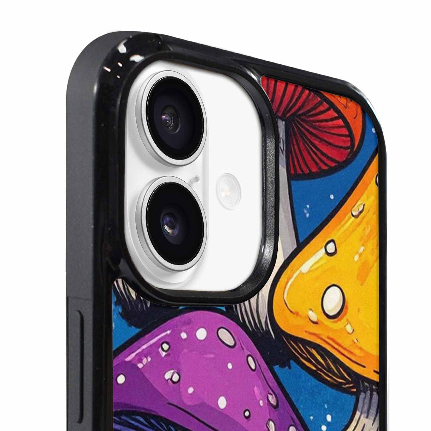iPhone 17 Case — Vivid Winter Mushroom Cartoon Cute, Customized Protective Case