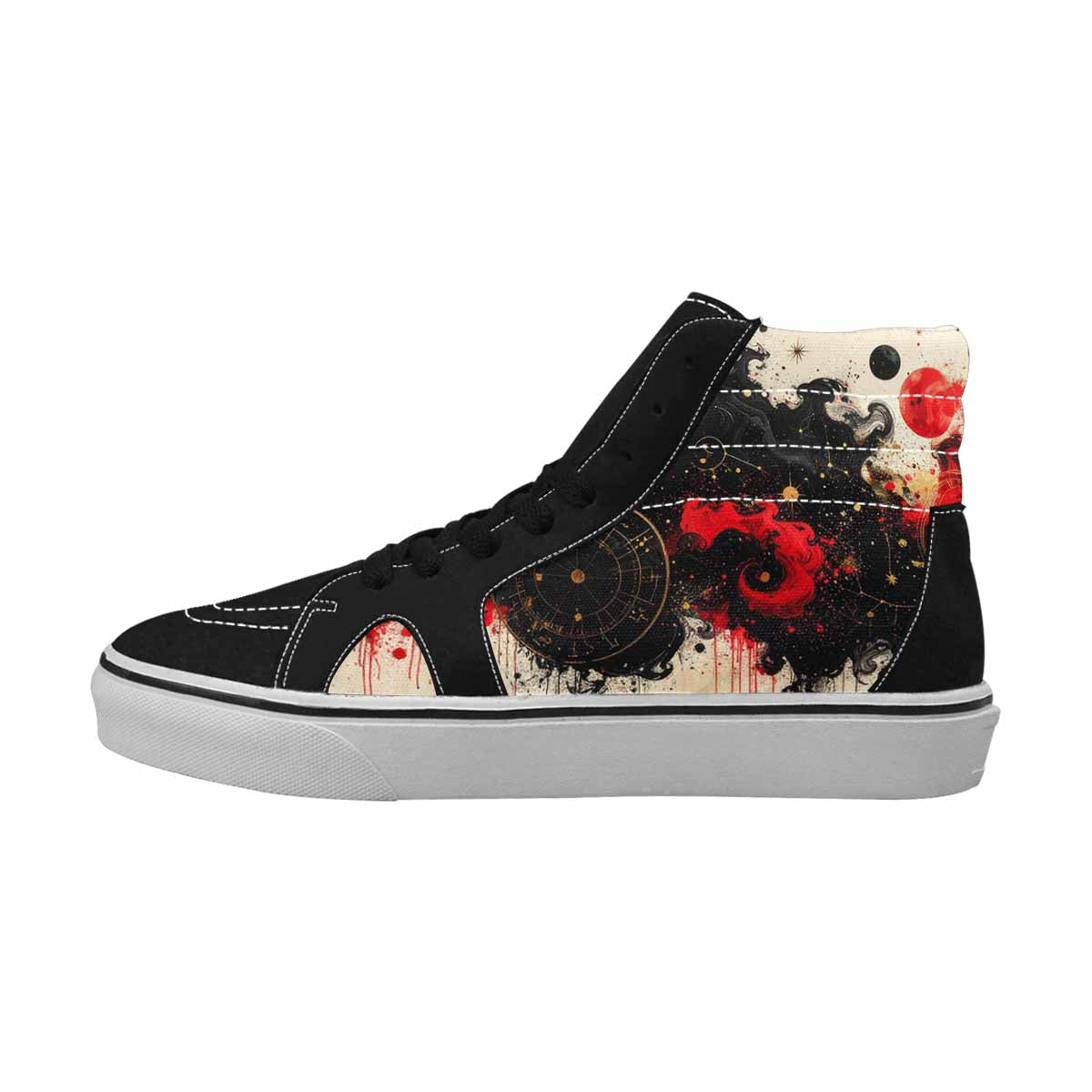 MEN'S Zodiac Constellation High Top Canvas Aesthetic Custom Shoes