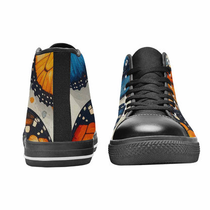 MEN'S Butterfly Wing High Top Canvas Cottagecore Shoes