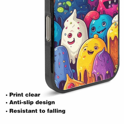 iPhone 15 Pro Max Case — Melting Ice Cream Monster Charac, Original Design Phone Case