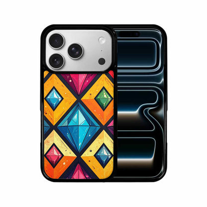 iPhone 17 Pro Case — Vintage Summer Diamond Retro Vintage, Unique Phone Case Design