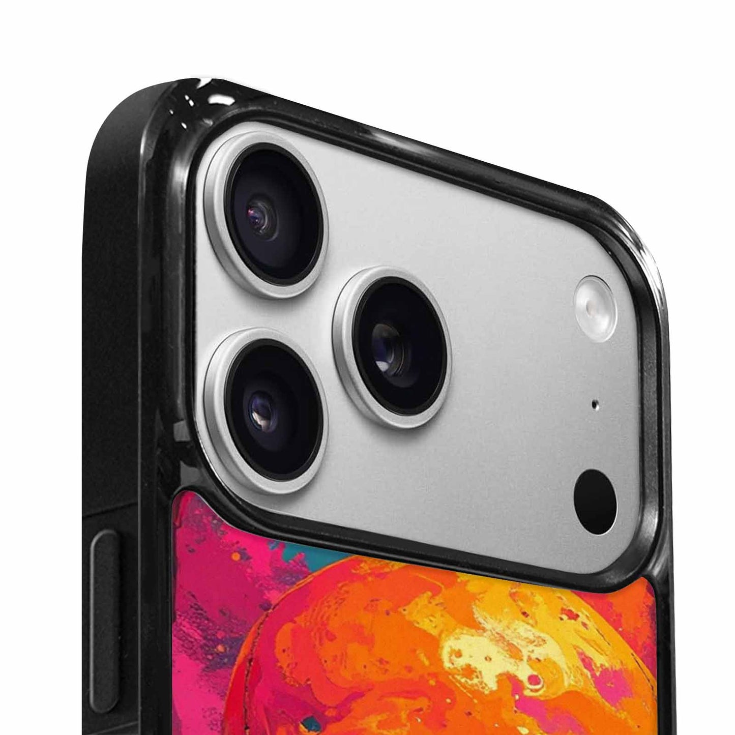 iPhone 17 Pro Case — Seamless Repeating Pattern Of Overlapping Gothic, Custom Made Phone Cover