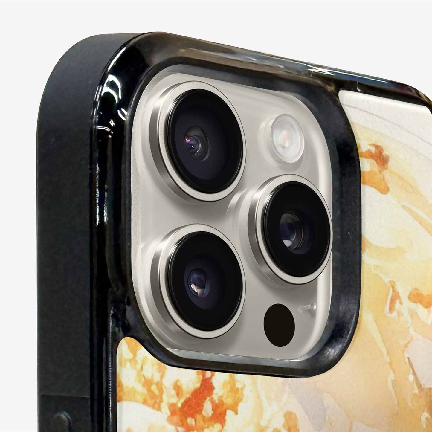 iPhone 16 Pro Max Case — Extreme Close Up Shot Only Drippig, Custom Printed Phone Case