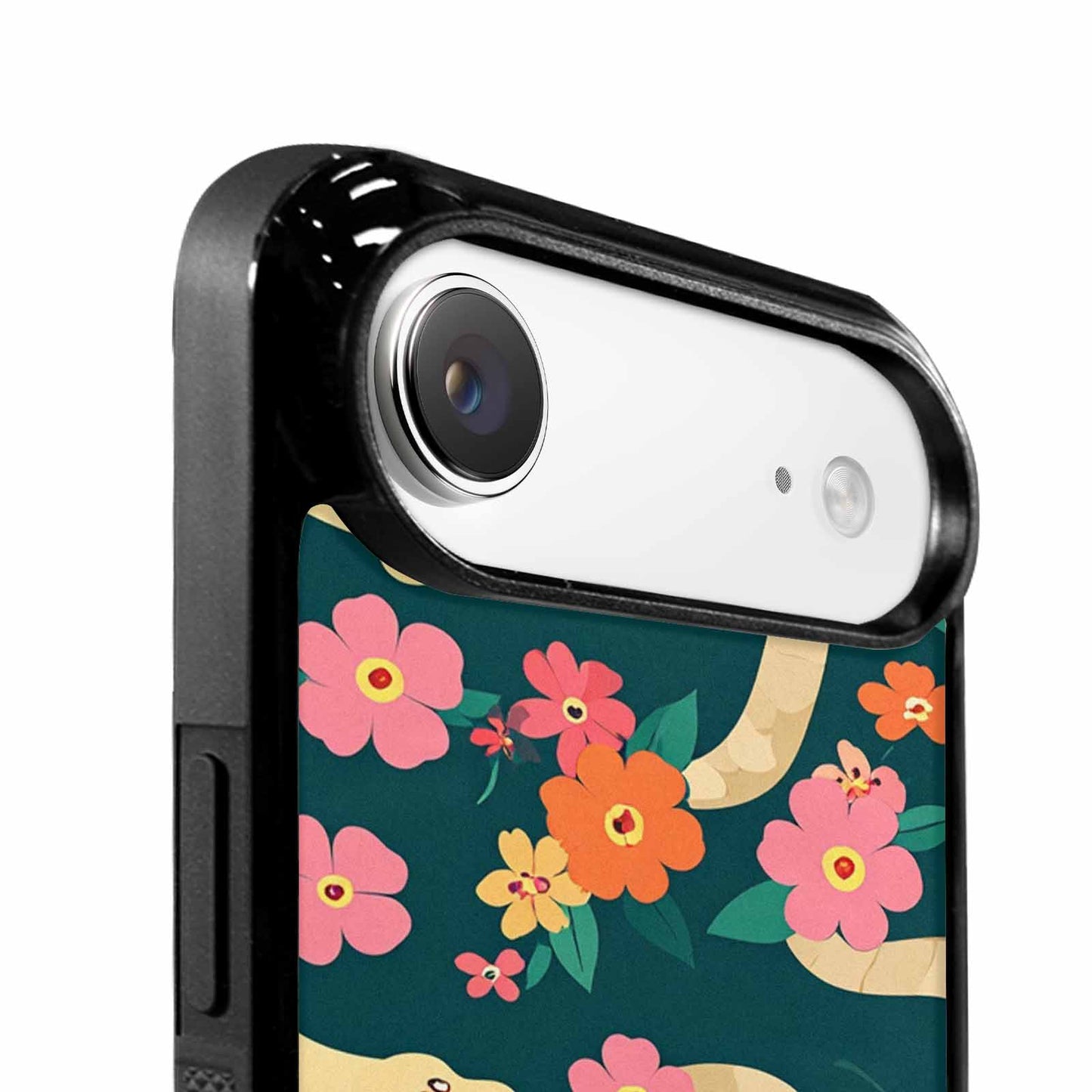 iPhone 17 Air Case — Snakes Print Floral Seamless Pattern Floral, Custom Printed Phone Case