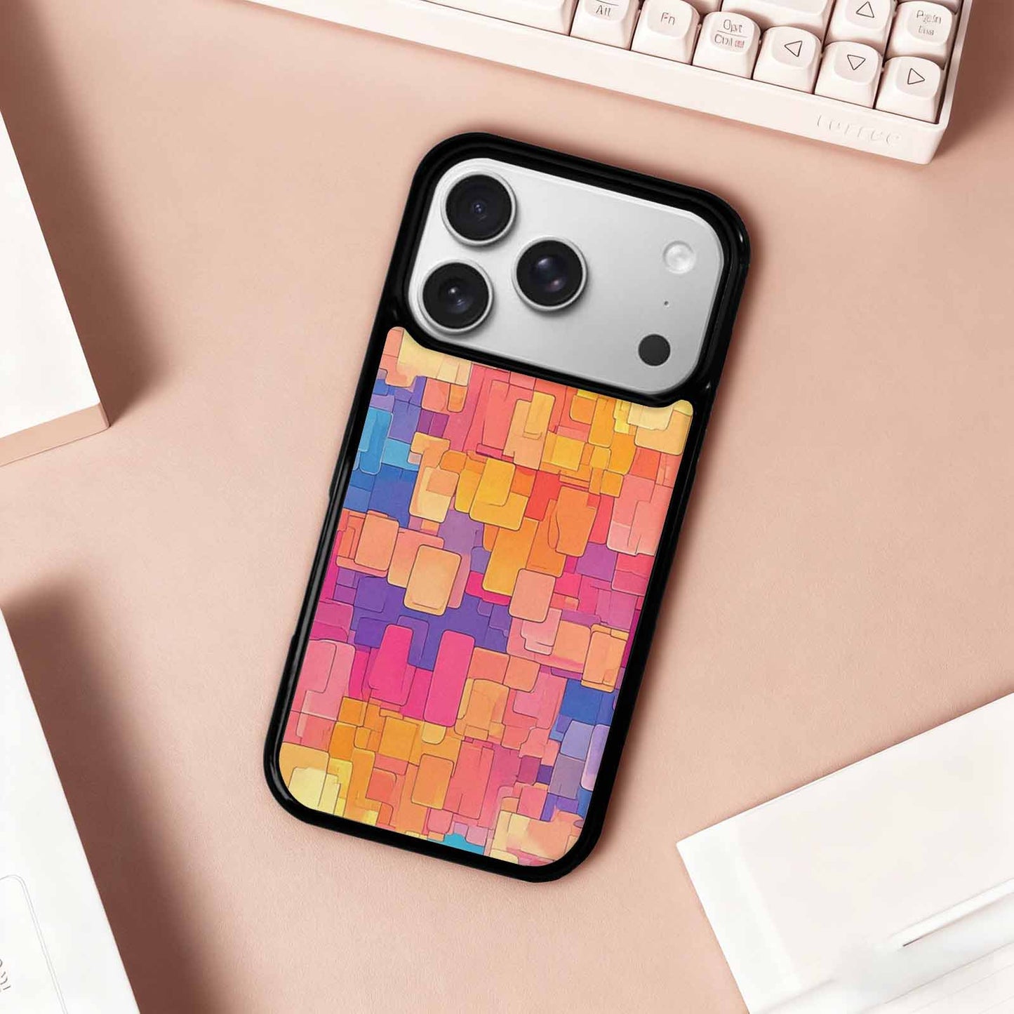 iPhone 17 Pro Case — Color Gradient Fade Pattern Hundreds Original, Custom Designed Case Cover