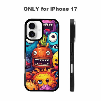 iPhone 17 Case — Small Cartoon Monster Character Cartoon Cute, Custom Designed Case Cover