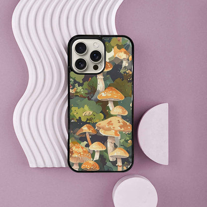iPhone 16 Pro Max Case — Mushrooms Camomushrooms Patter 9y1, Personalized Phone Case
