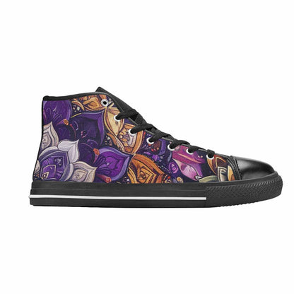 MEN'S Mandala High Top Canvas Y2K Sneakers