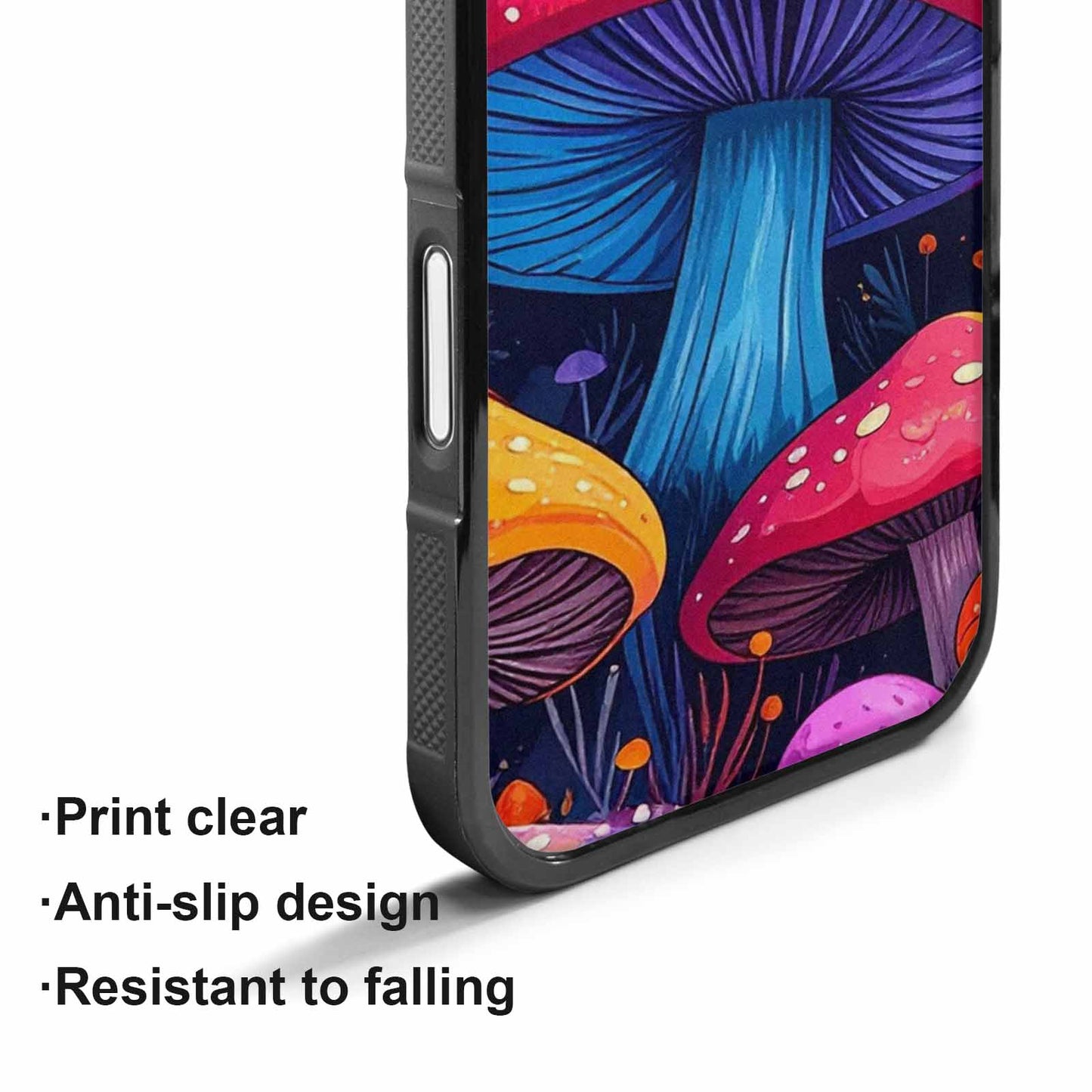 iPhone 17 Case — Vivid Winter Mushroom Cartoon Cute, Custom Print Case Cover