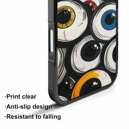 iPhone 17 Case — Seamless Repeating Pattern Of Cartoon Cute, Custom Art Phone Cover