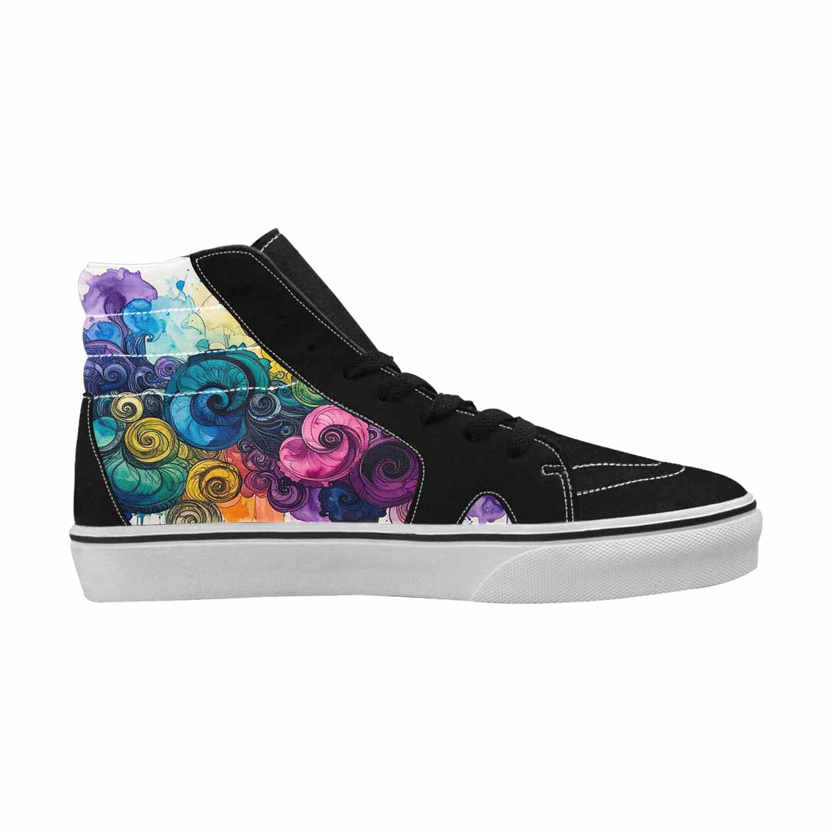 MEN'S Tie High Top Canvas Dreamcore Custom Shoes
