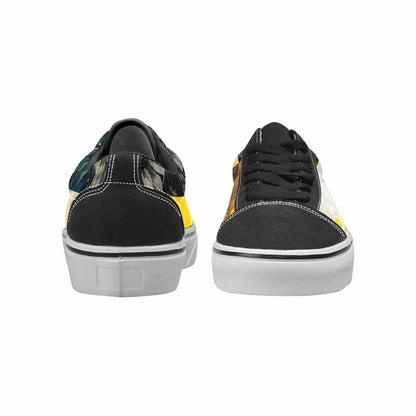 WOMEN'S Blend Melt Them Canvas Lace-Up Grunge Sneakers