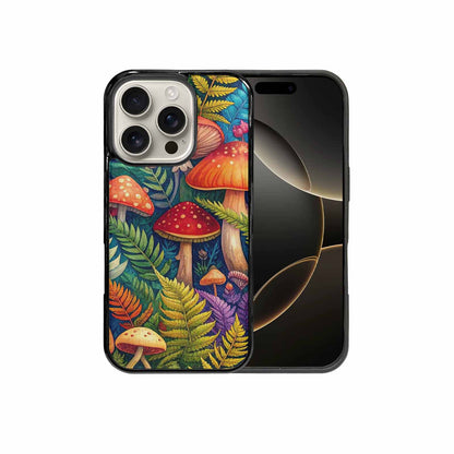 iPhone 16 Pro Case — Mushrooms Botanicalmushrooms P Cix, Customized Protective Case