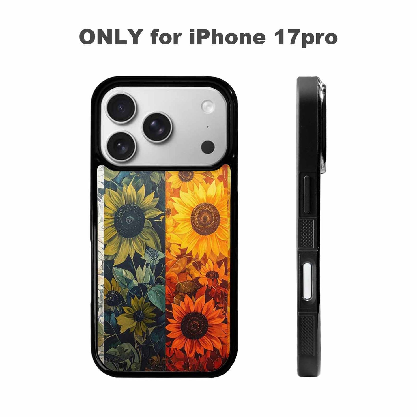 iPhone 17 Pro Case — Blend Melt Them Together Small Floral, Custom Printed Phone Case