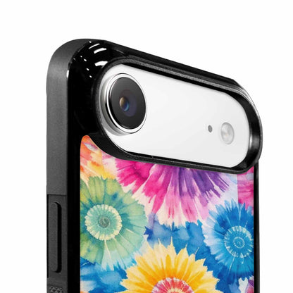 iPhone 17 Air Case — Small Tie Dye Swirl Pattern Tie, Personalized Phone Case