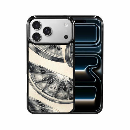 iPhone 17 Pro Max Case — Chrome Gothic Watermelon Gothic Skulls, Custom Art Phone Cover