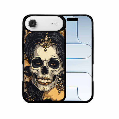 iPhone 17 Air Case — Skull Dark Art Gothic Print Gothic, Custom Phone Case