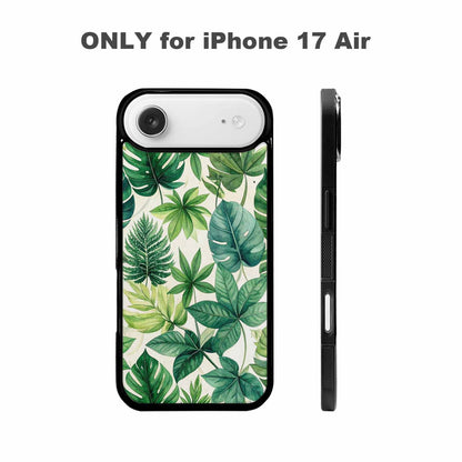 iPhone 17 Air Case — Small Seven Point Palmate Leaf Floral, Custom Art Phone Cover